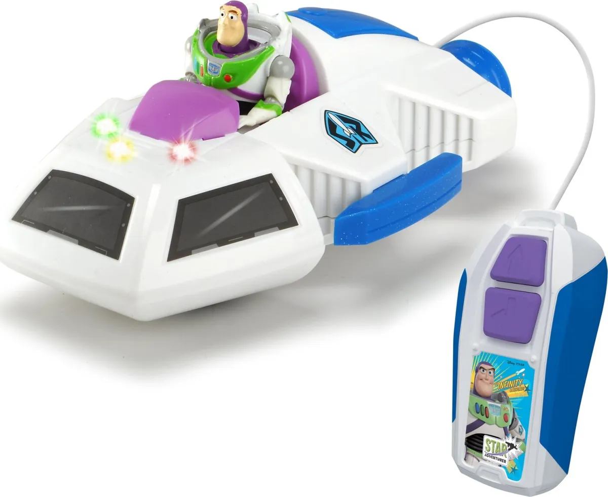 Toy Story Rumskib - Rc Fjernstyret Buzz Lightyear Spaceship