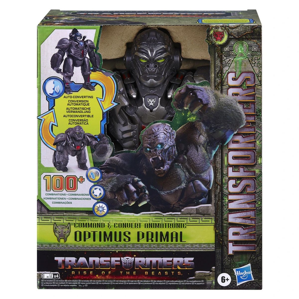 TRANSFORMERS MV7 OPTIMUS PRIMAL ANIMATRONIC