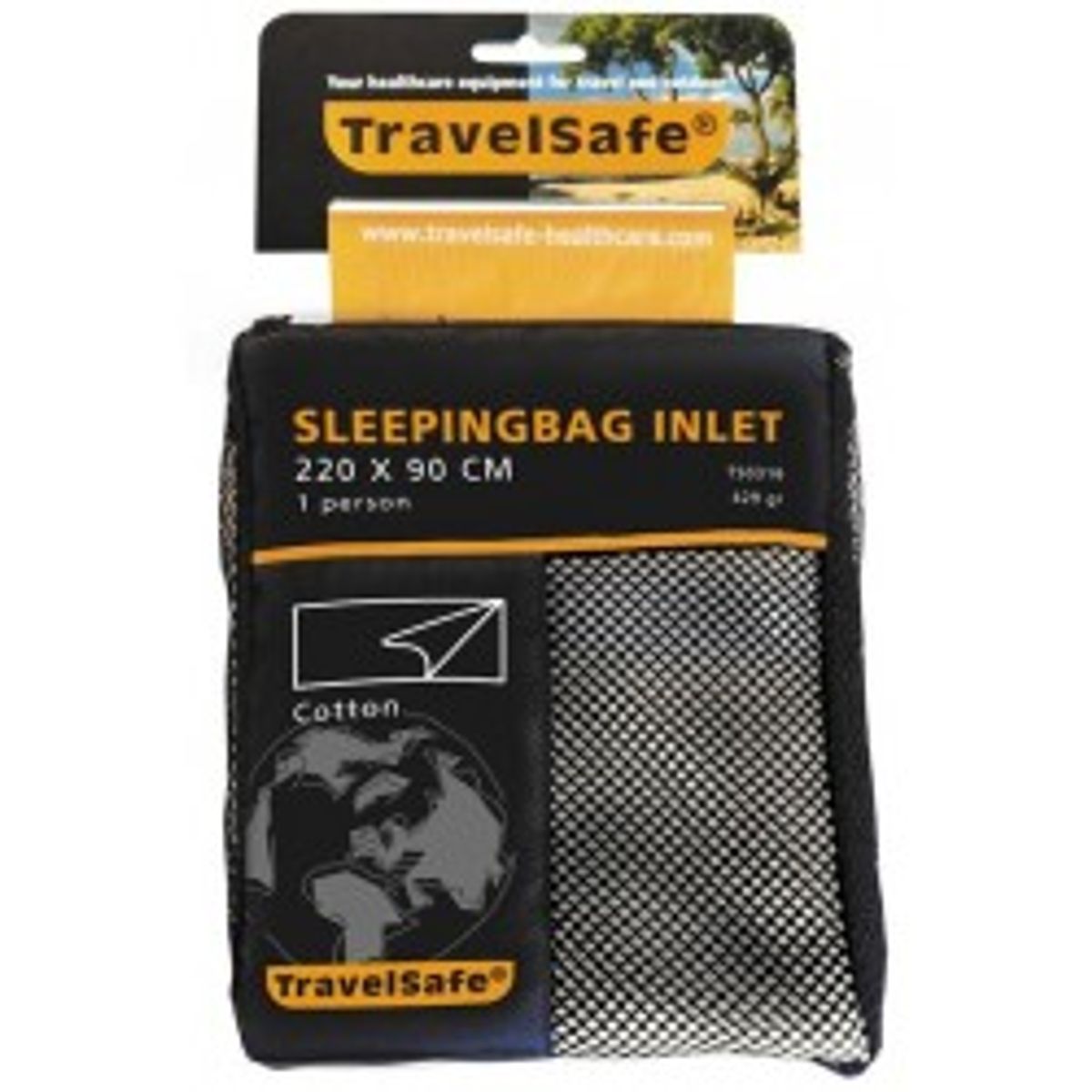 Travelsafe Sleepingbag Inlet Cotton Envelope - Lagenpose