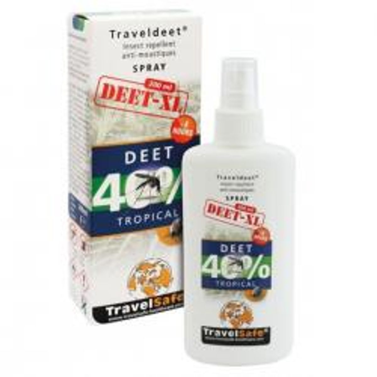 Travelsafe Traveldeet 40% 200ml No,se,dk,nl - Insektmidler