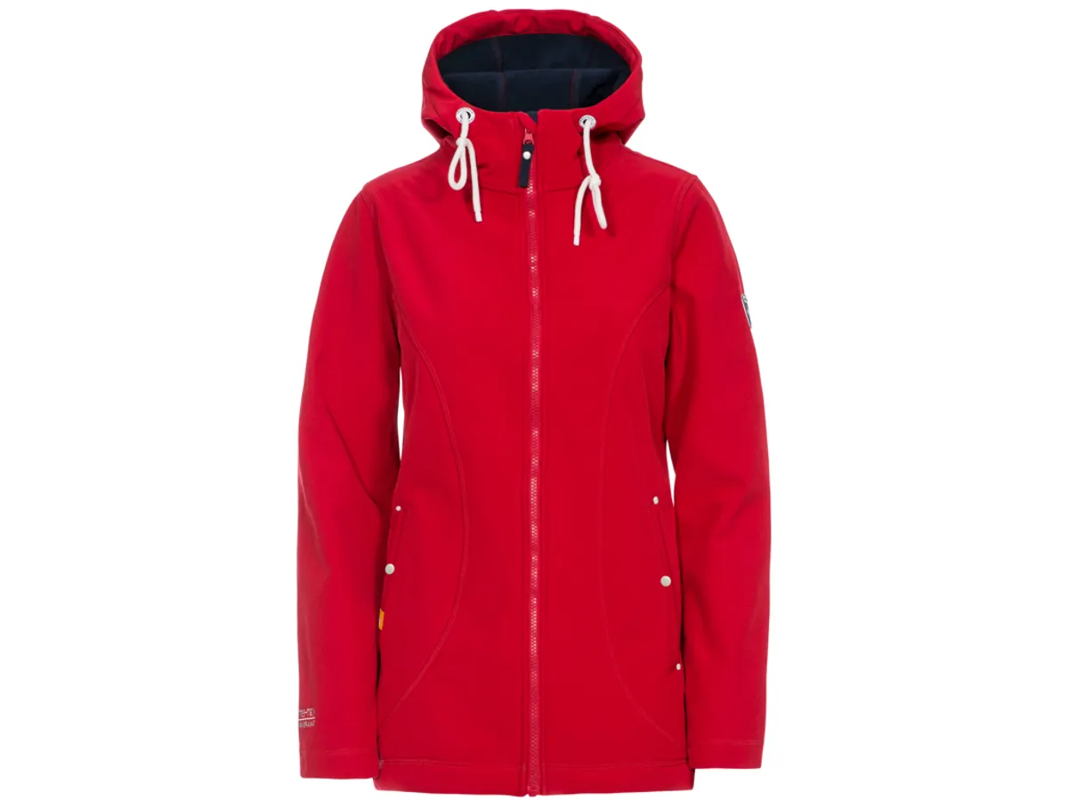 Trespass Kinsley - Dame Softshell jakke- Rød - Str. S