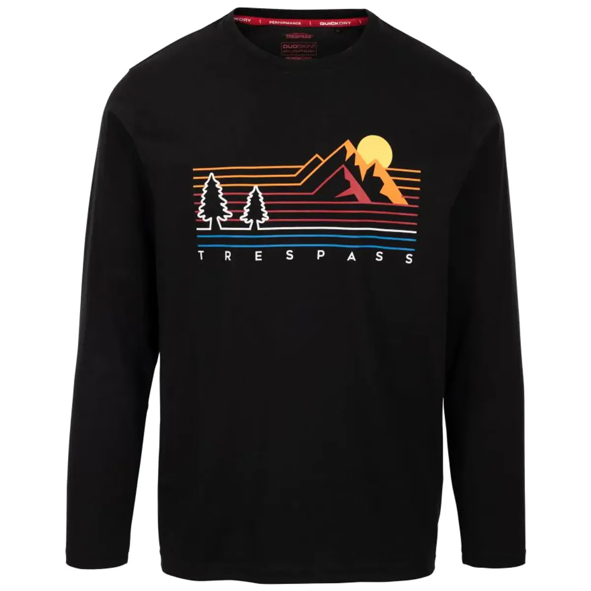 Trespass Macley Herre L/S T-shirt XS