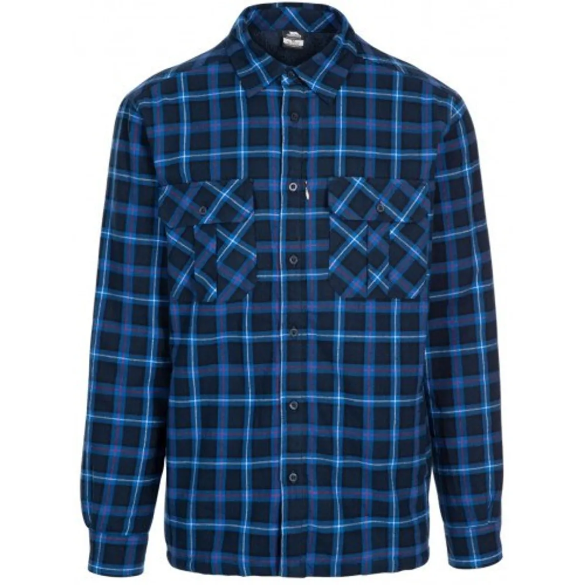 Trespass Rapeseed Skjorte Dark Blue Check