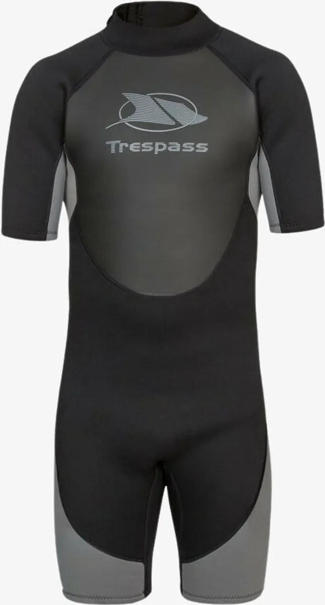 Trespass - Scuba kort våddragt (Sort) - 2XL