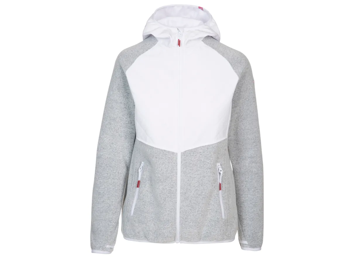 Trespass Starshine - Fleece hættetrøje - Dame - Grey marl - Str. S