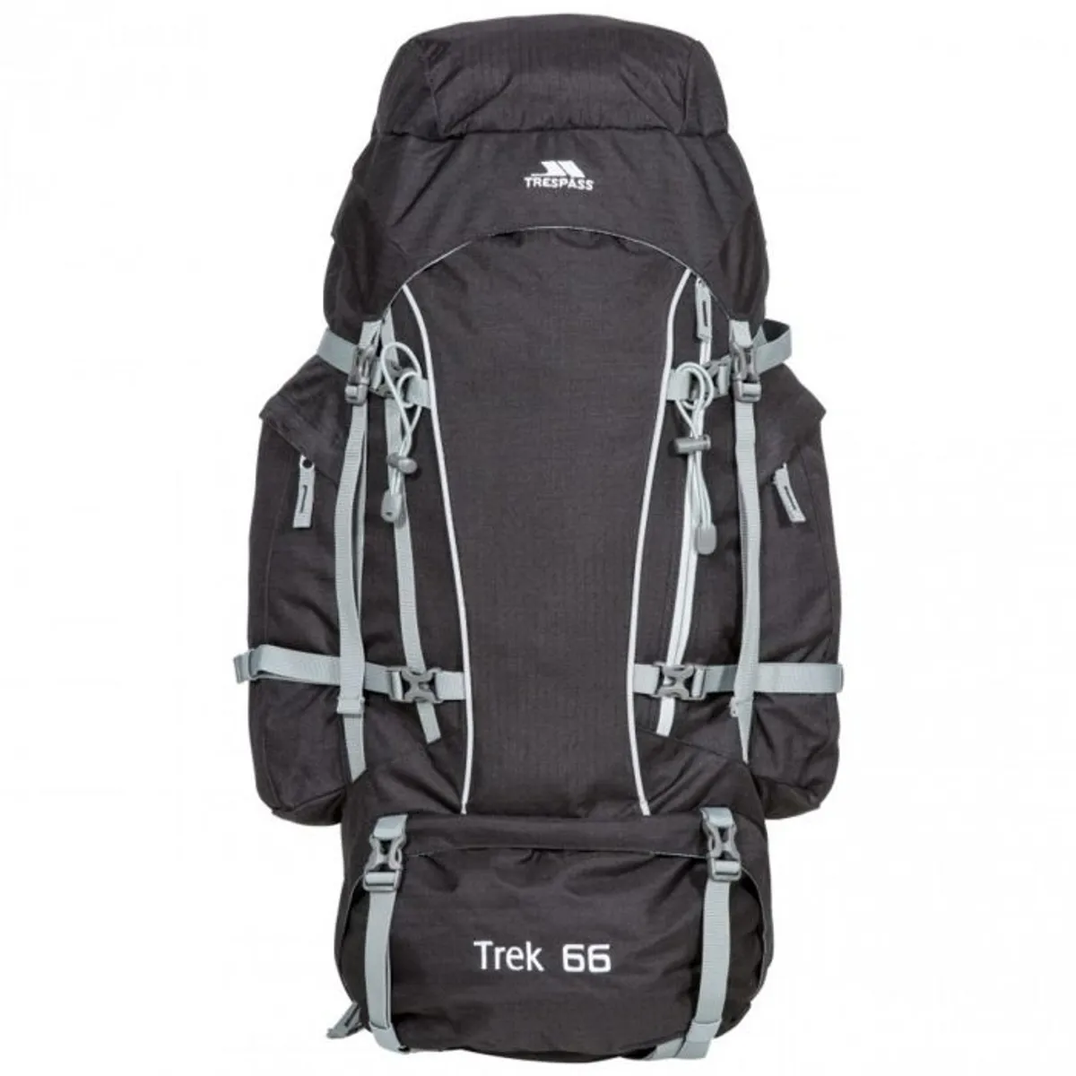 Trespass Trek 66 L Rygsæk sort 66 Liter