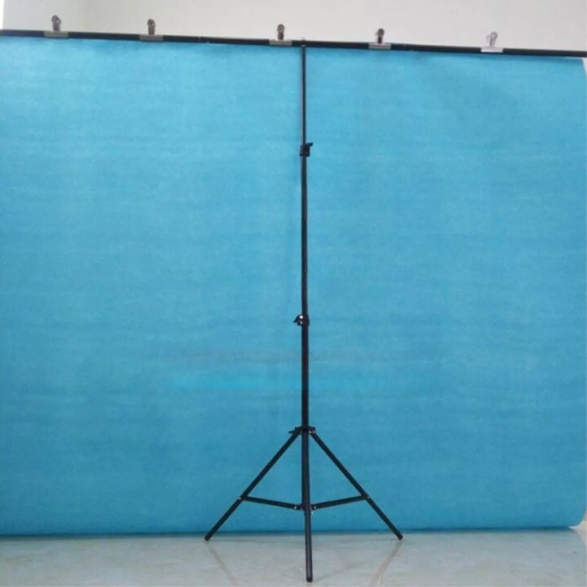 Tripod / Stativ til lærred / baggrund 200x200 cm. - Sort