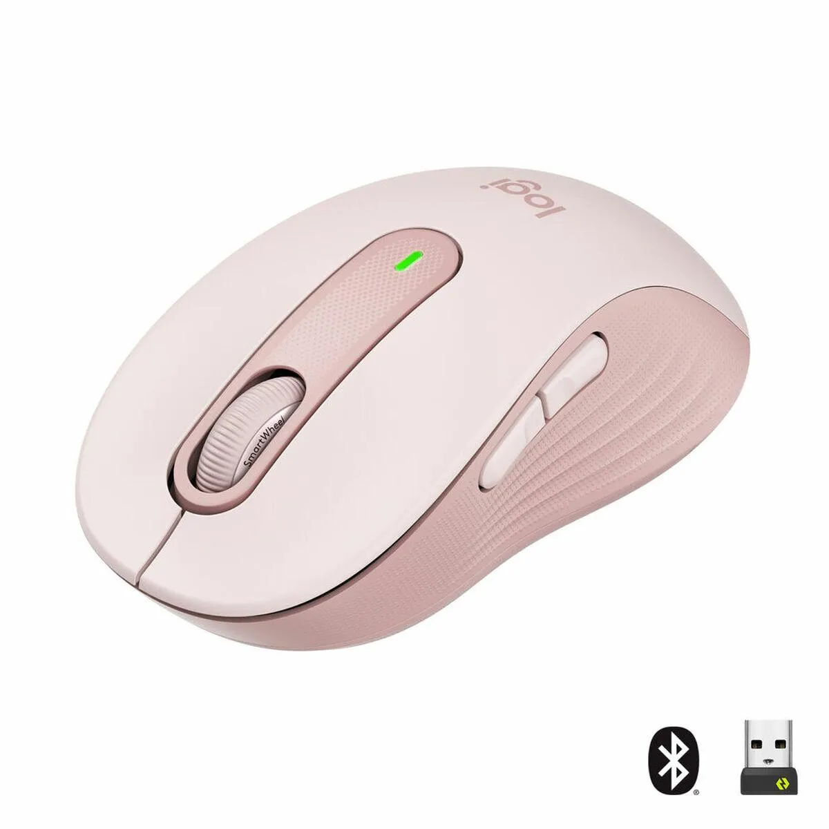 Trådløs mus Logitech Signature M650 Pink Rose