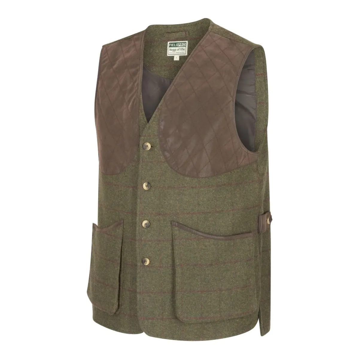 Tummel tweed shooting vest - XL