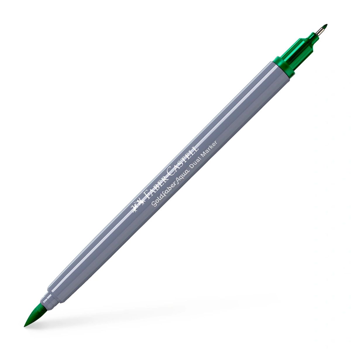 Tusser dobbelt Goldfaber Aqua emerald green 163