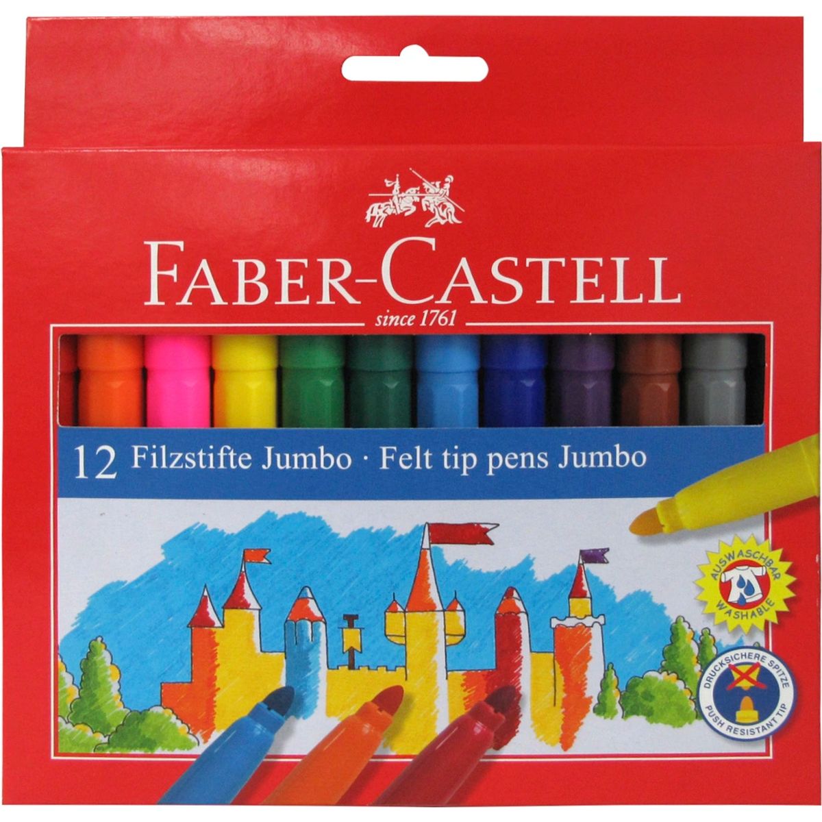 Tusser jumbo Faber-Castell 12ass