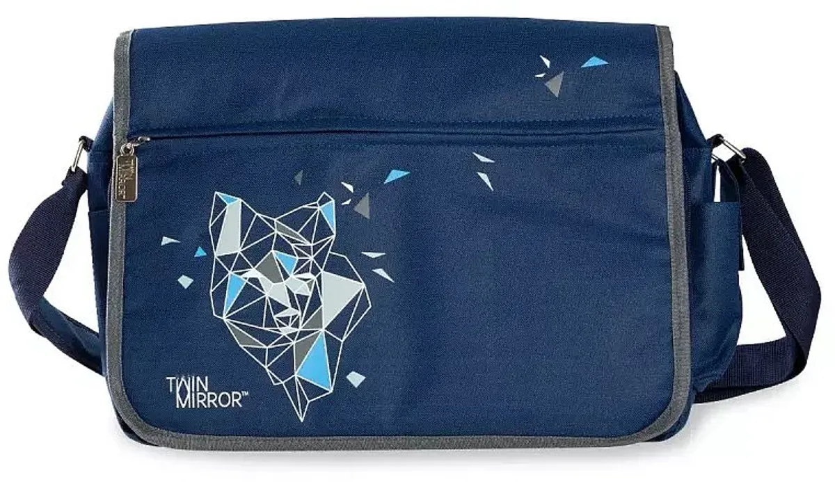 Twin Mirror - Messenger Bag: Fractal Fox - Gaya Entertainment