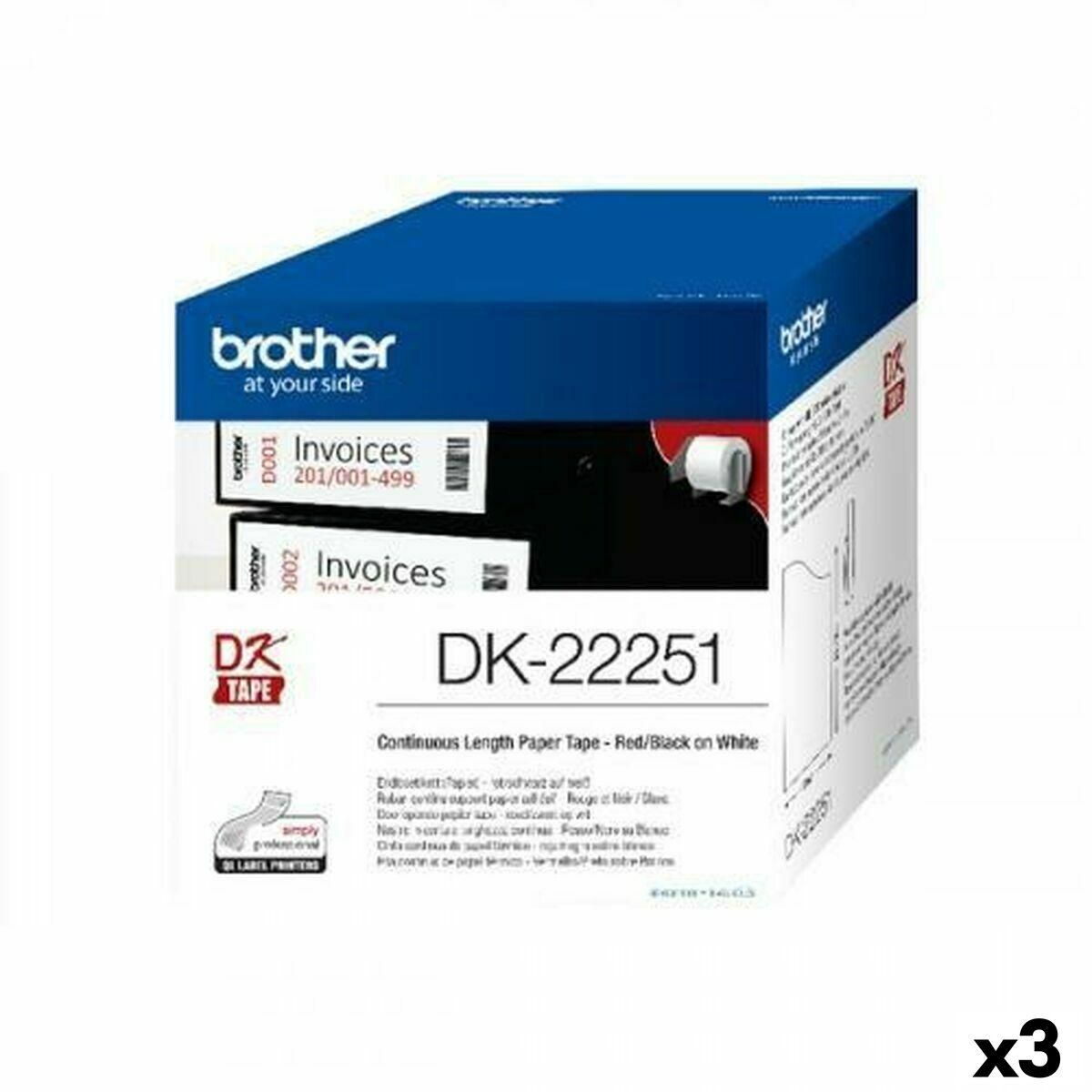 Uafbrudt Varme Hulstrimmel Brother DK-22251