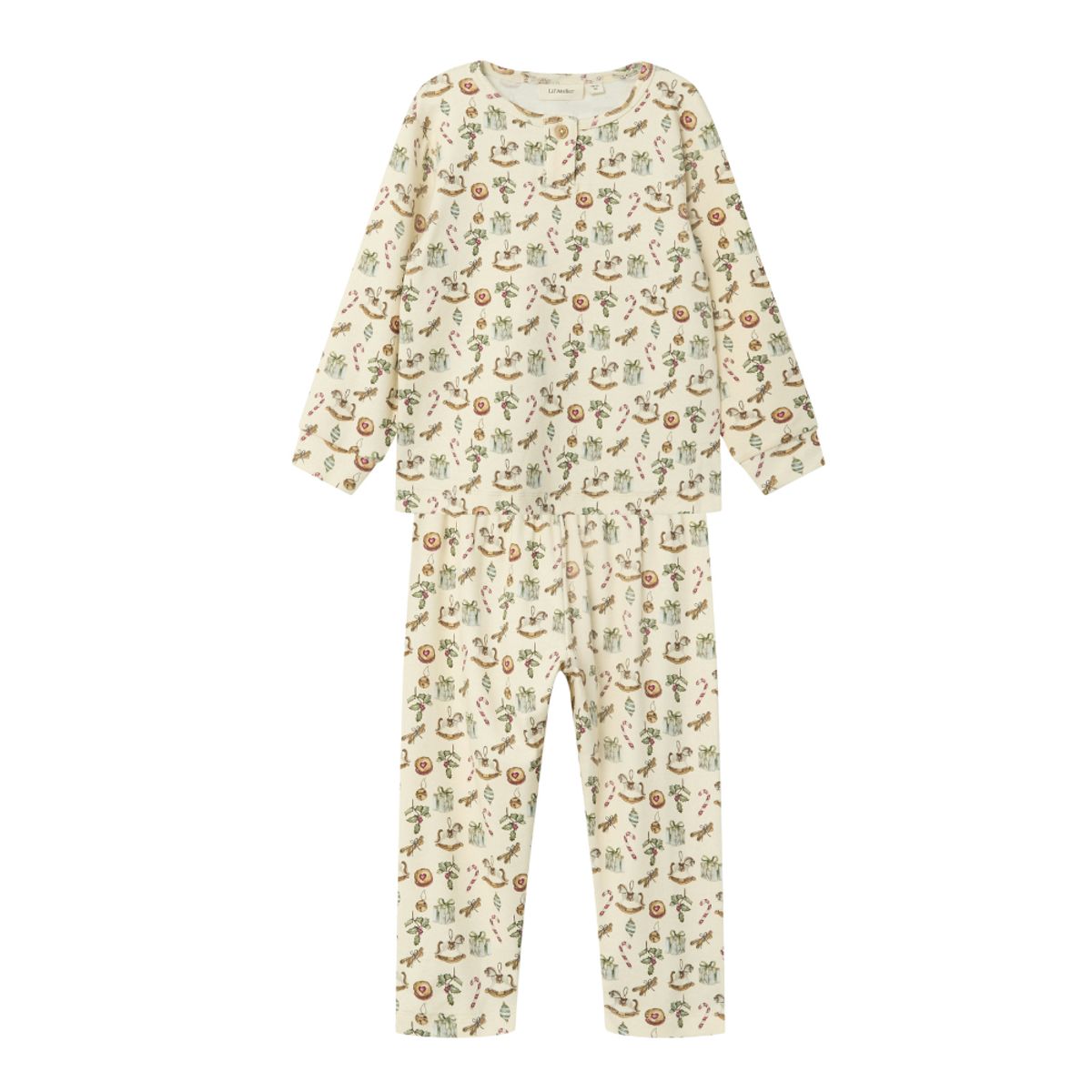 UDSALG - Lil' Atelier Jul Pyjamas Gio - Lil' Atelier - Bluser - GladeRollinger.dk