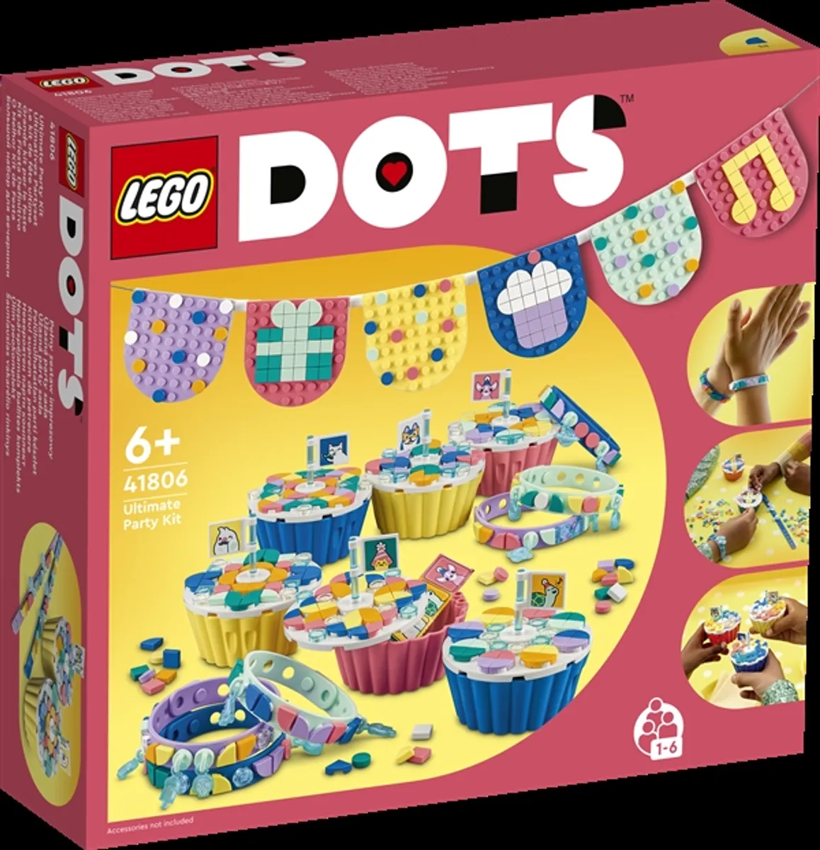 Ultimativt partysæt - 41806 - LEGO DOTS