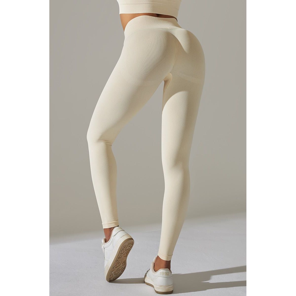 UltraFit scrunch leggings Beige - Large (L) / Beige