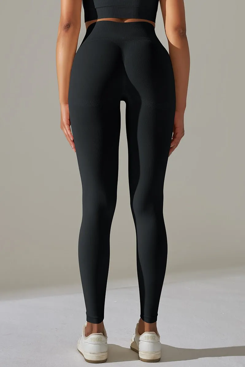 UltraFit scrunch leggings Black - Large (L) / Black