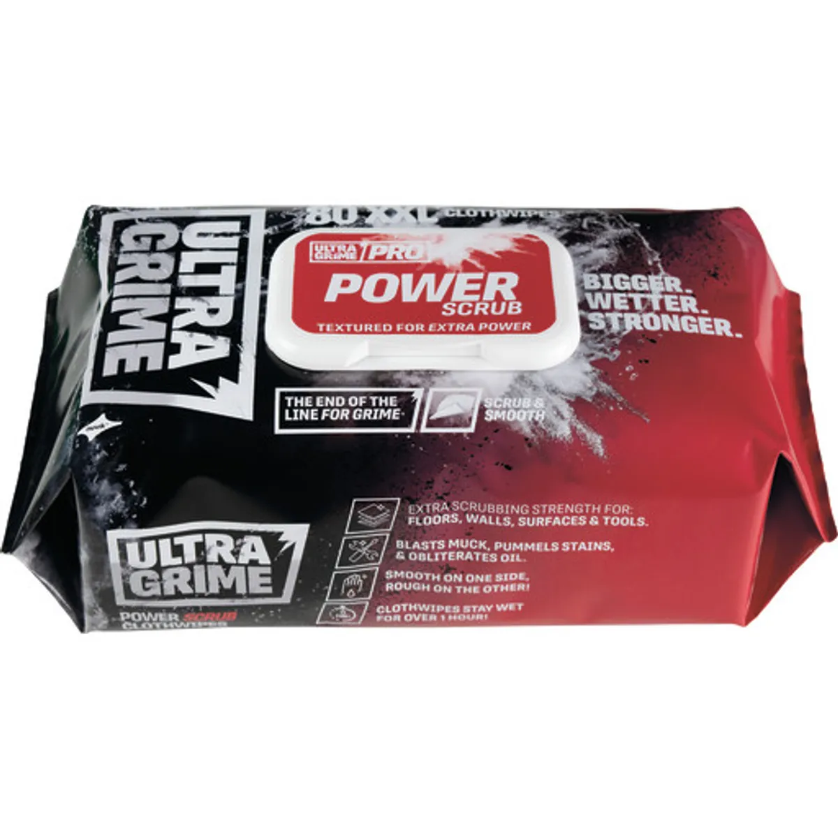 UltraGrime Pro Power Scrub renseservietter