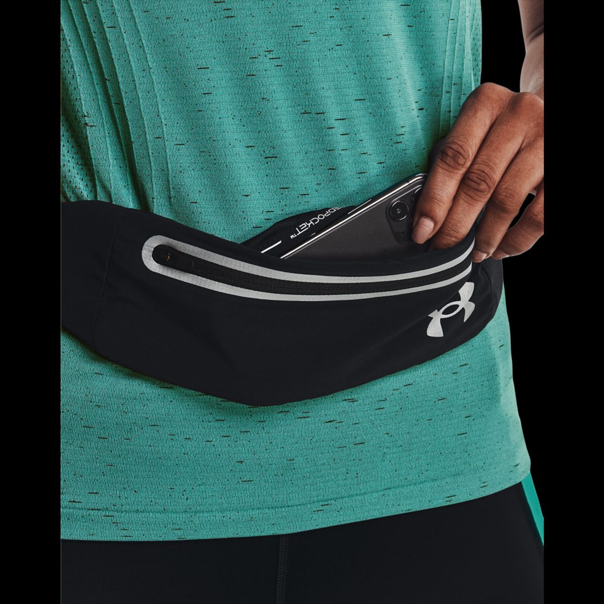 Under Armour - Flex Speedpocket Run Belt - Black