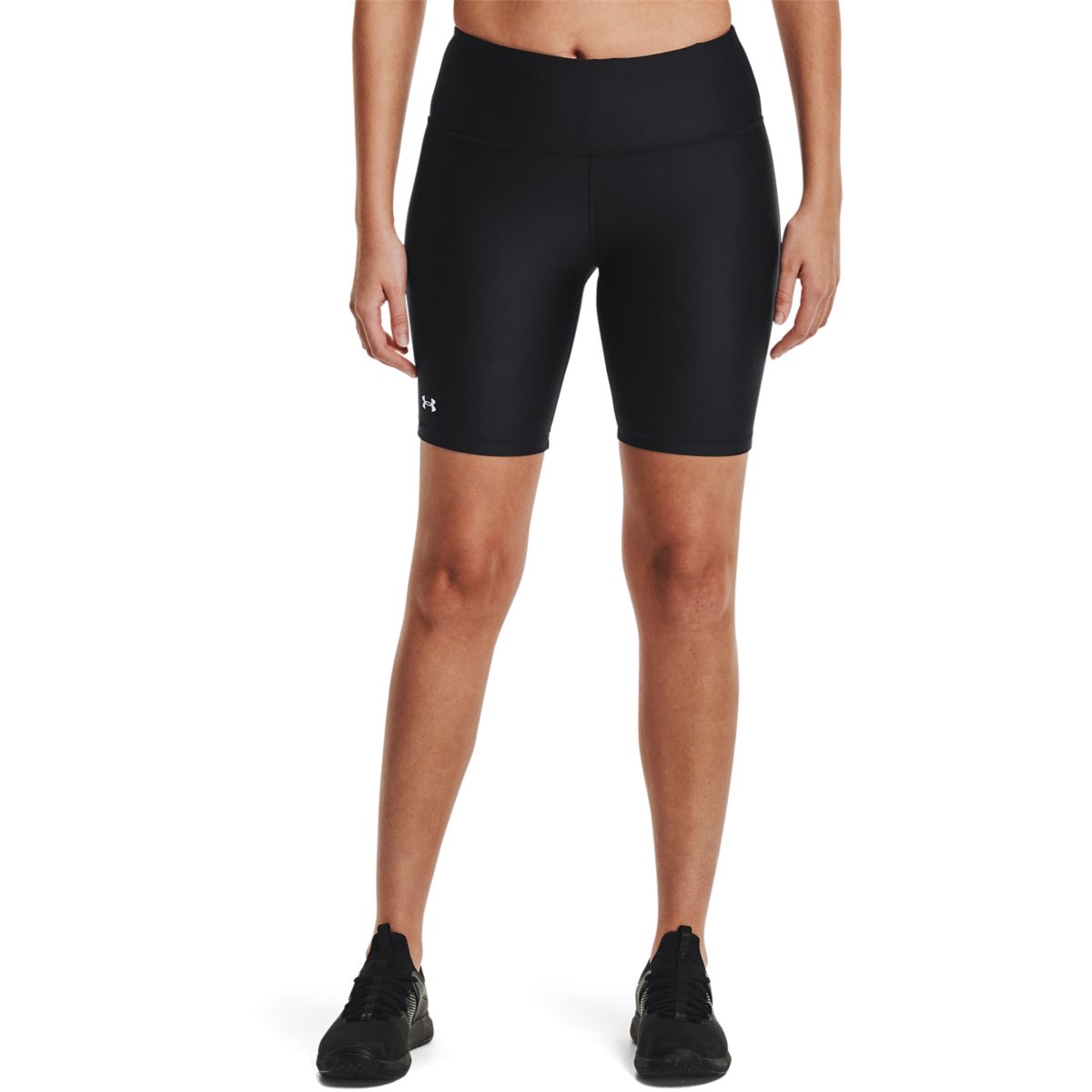 Under Armour Kvinder - HeatGear Bike Shorts - Black L