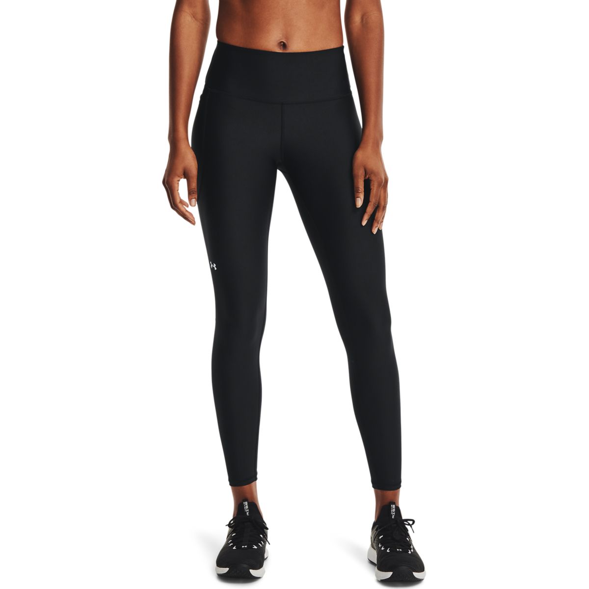 Under Armour Kvinder - HeatGear No-Slip Full-Length Leggings - Sort M