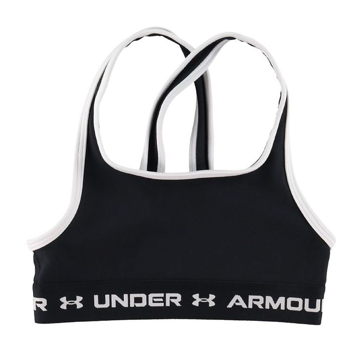 Under Armour Top - Crossback Solid - Sort