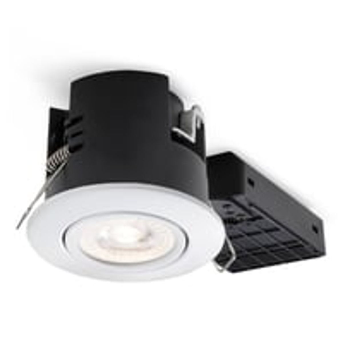 Uni Install G2 indbygningsspot, inkl. LED-pre (Nordtronic Value / CRI>90 FlickerFree / 5W / 350lm / 38 / 2700K / dmpbar