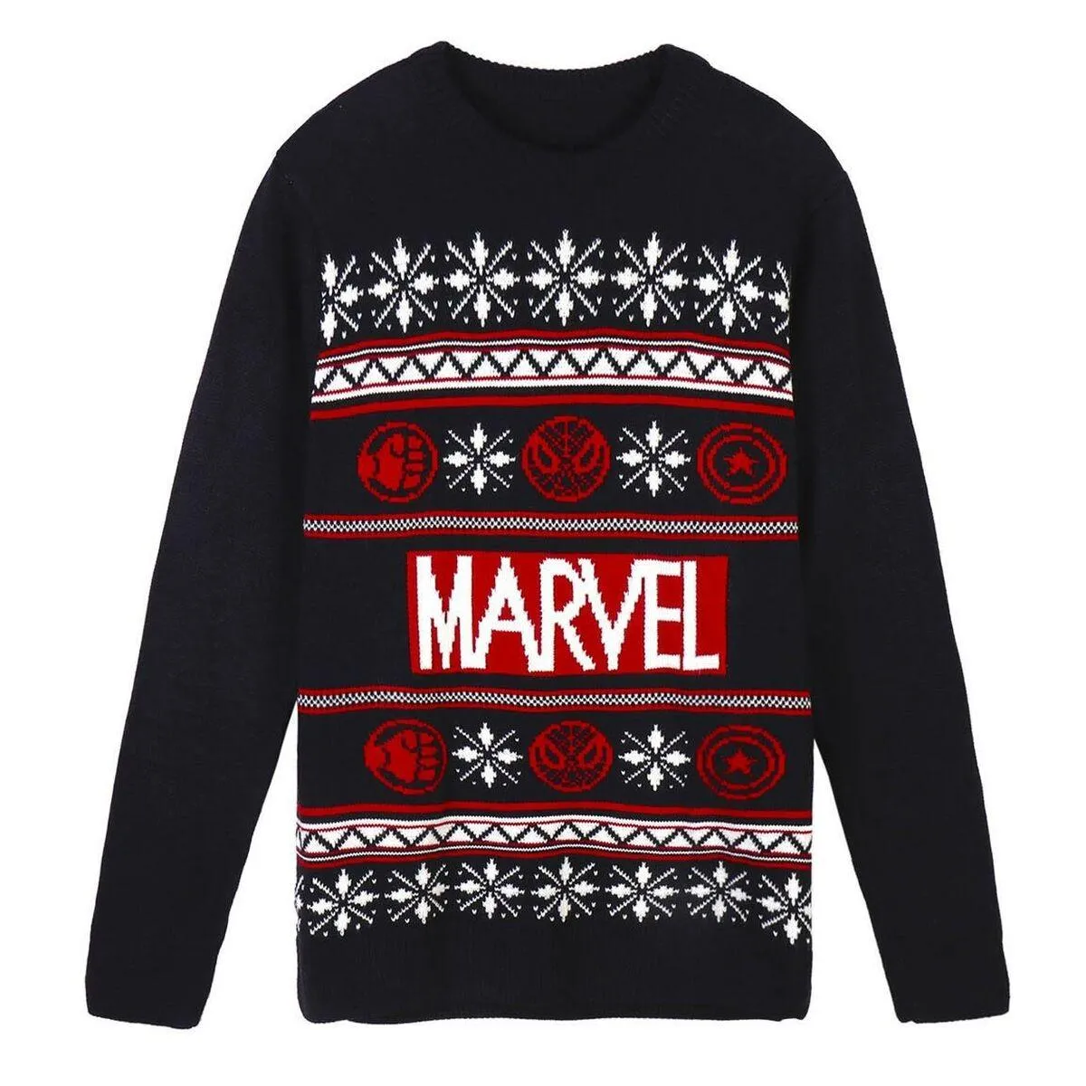 Unisex Trøje Marvel Mørkeblå M