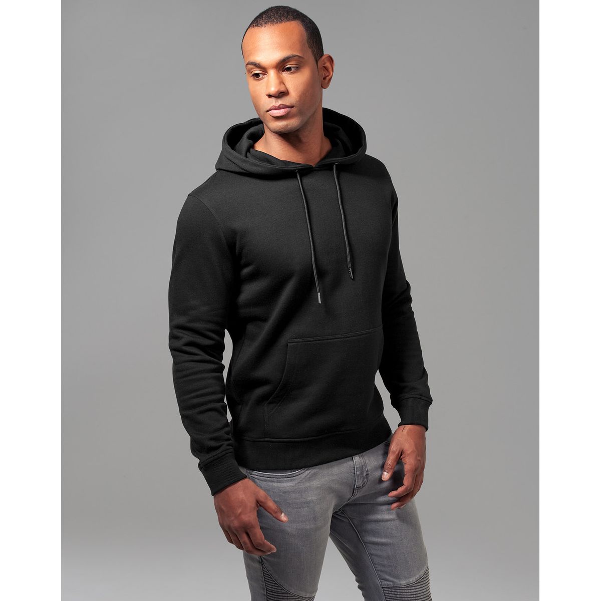 Urban Classics Basis Hoodie Sort