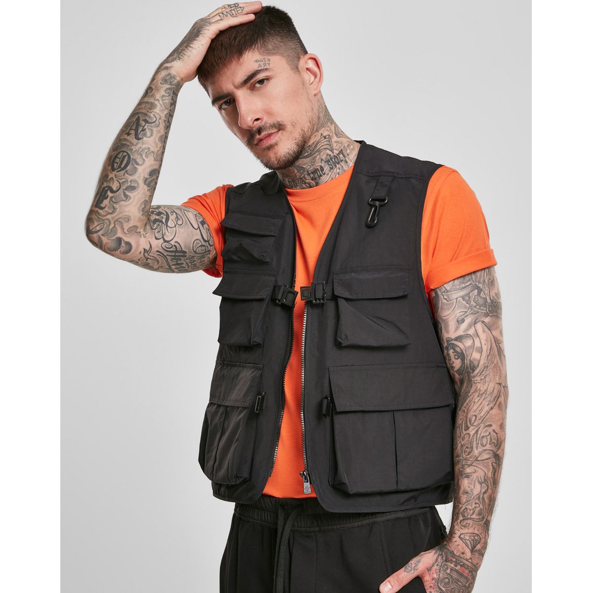 Urban Classics Taktisk Vest Sort