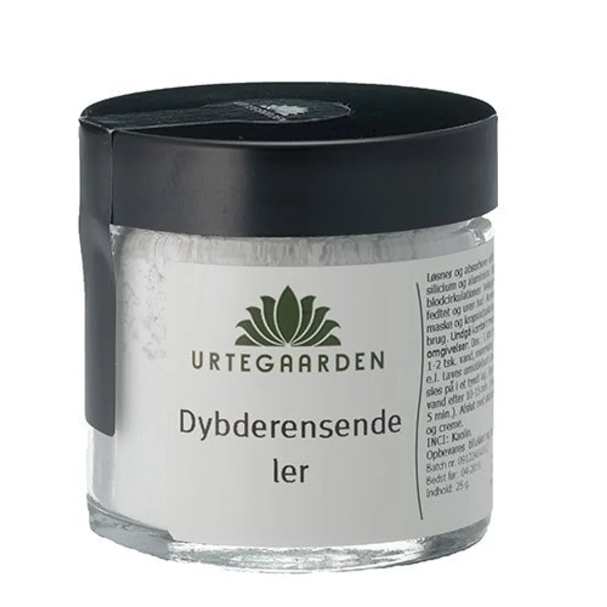 Urtegaarden Dybderensende ler, 25g.