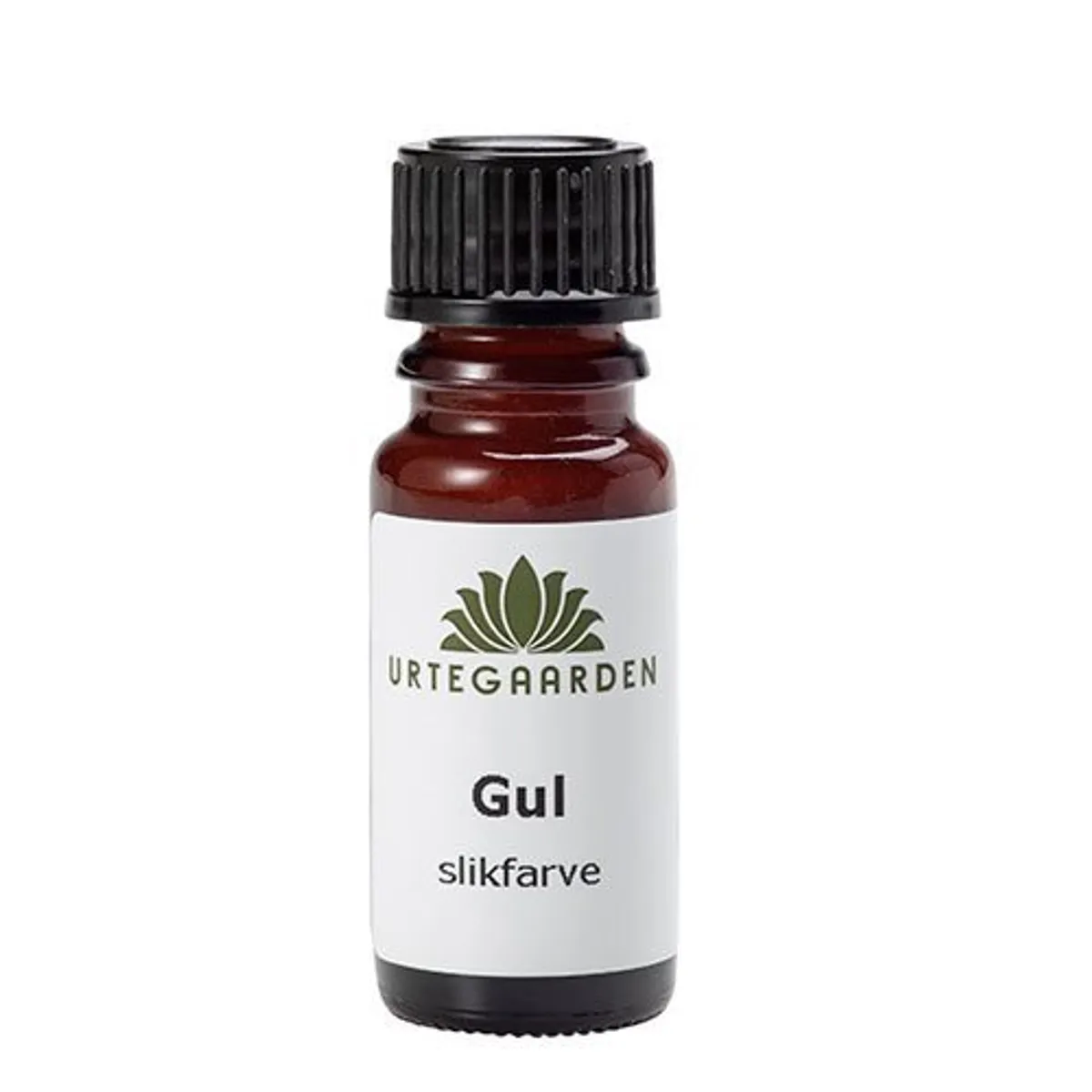 Urtegaarden Gul slikfarve, 10ml.