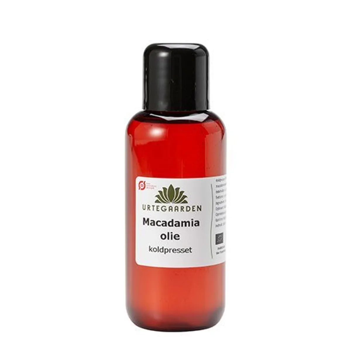 Urtegaarden Macadamiaolie Ø, 100ml.