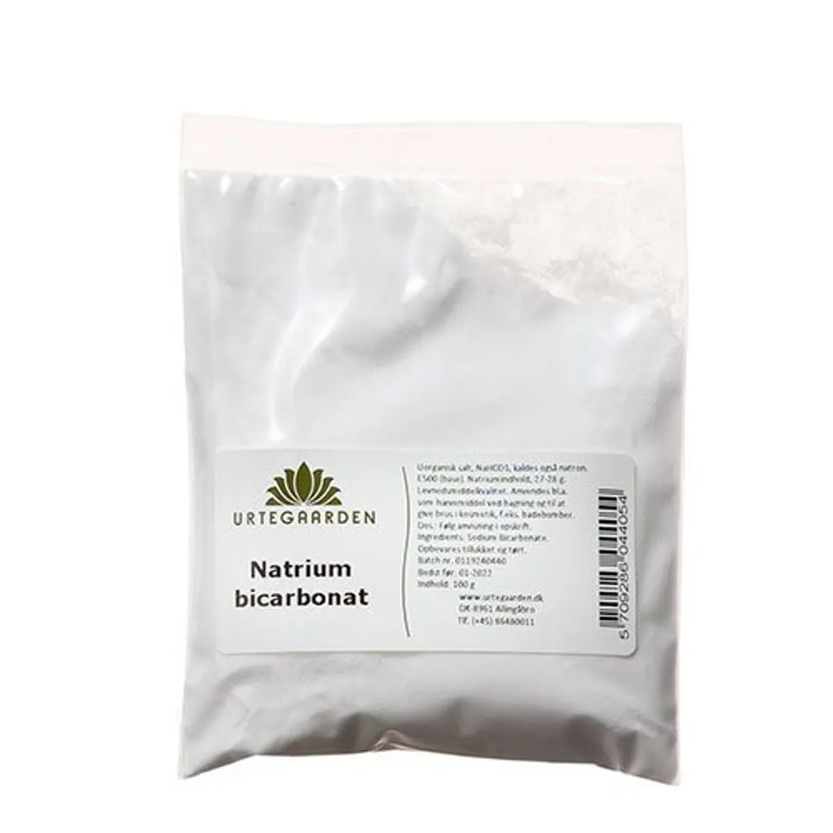 Urtegaarden Natriumbicarbonat, 100g.