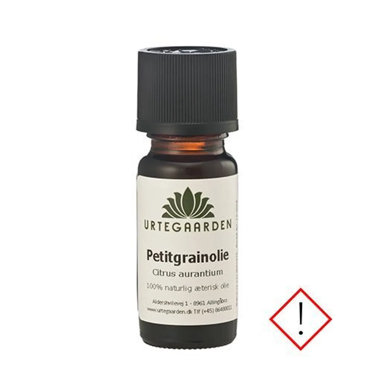 Urtegaarden Petitgrainolie, 10ml.