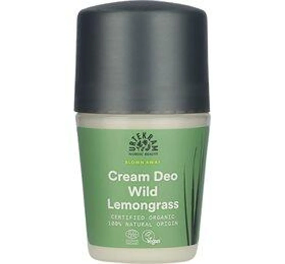 Urtekram Creme deo roll on Wild Lemongrass - 50 ml