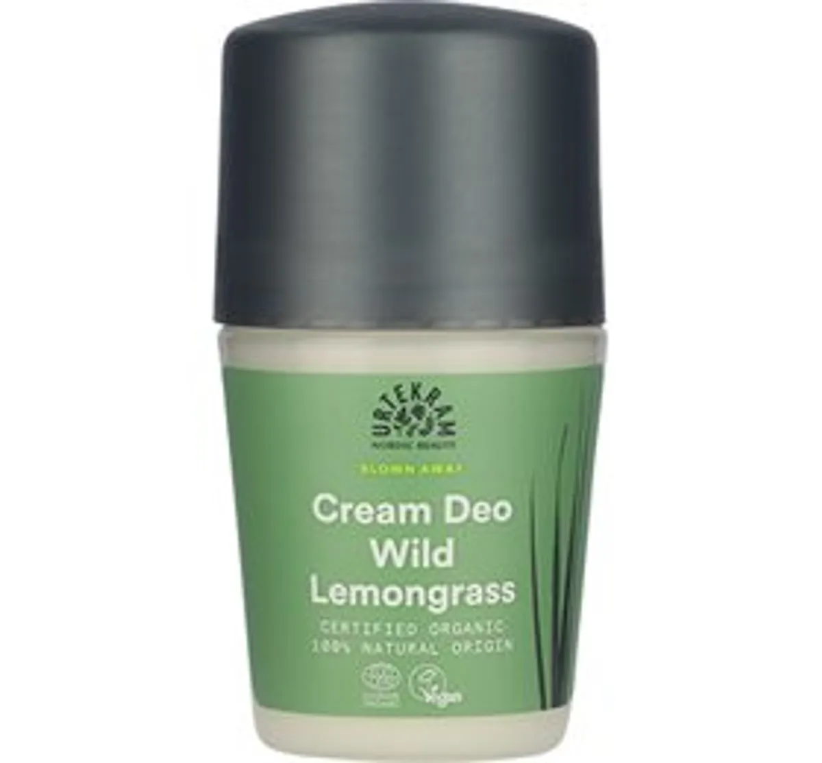 Urtekram Deo cream roll on Wild Lemongrass &bull; 50ml.