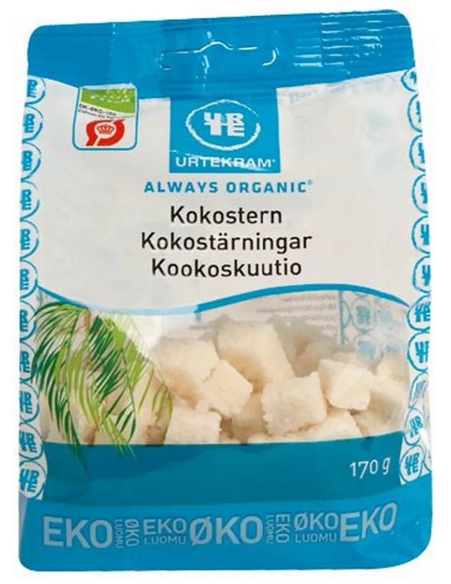 Urtekram Kokostern Ø, 170g