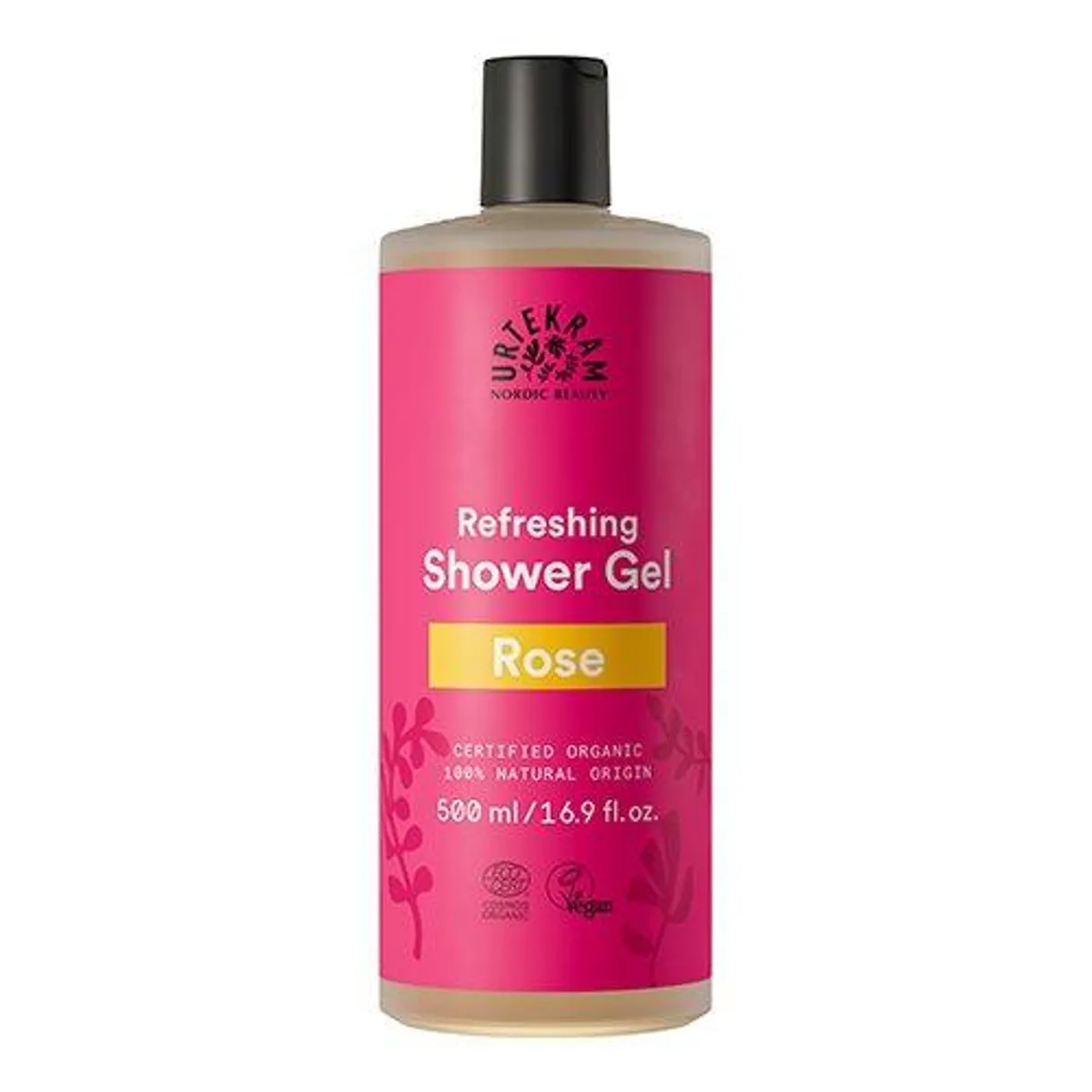 Urtekram Rose Showergel - 500 ml.