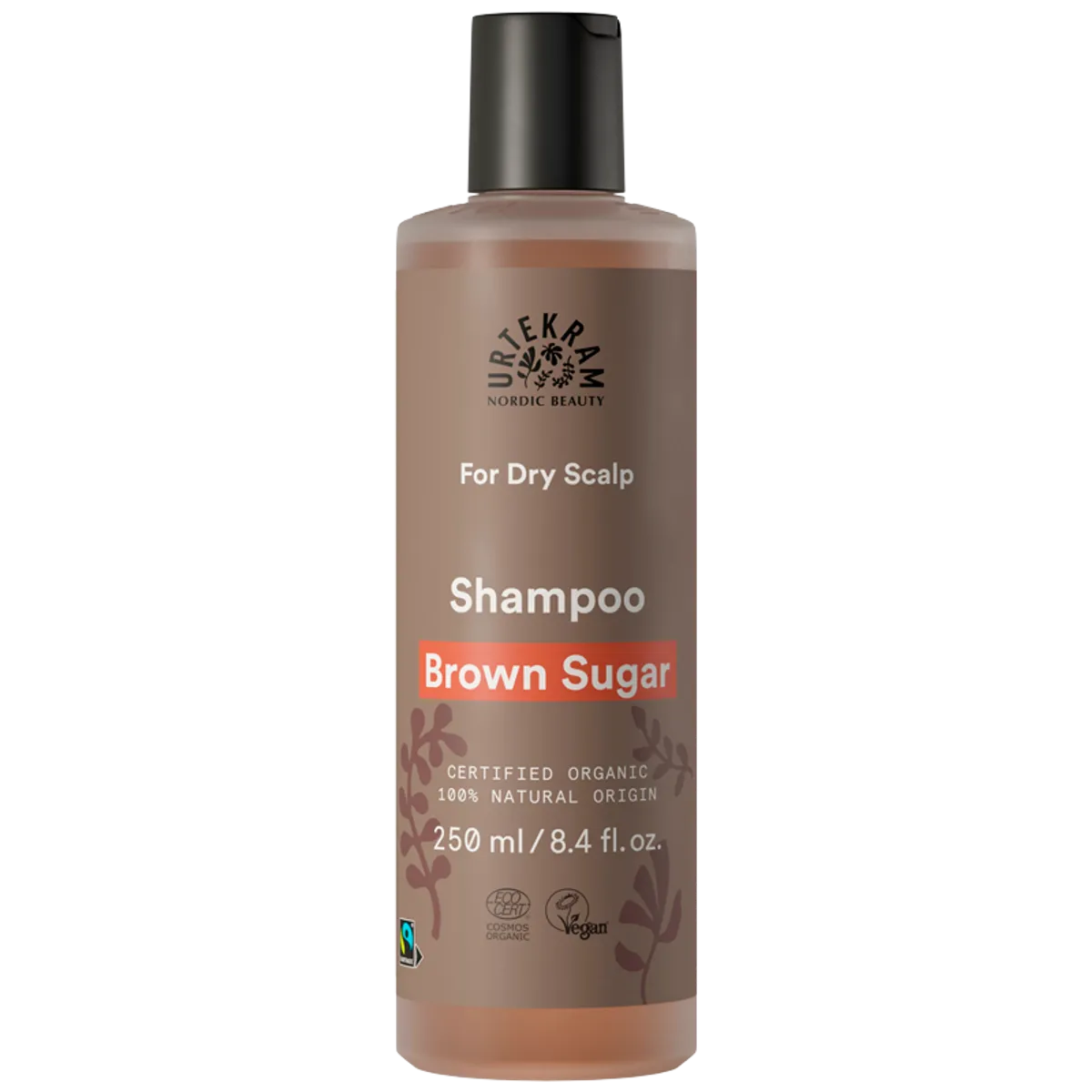 Urtekram Shampoo Tør Hovedbund Brown Sugar Ø (250 ml)