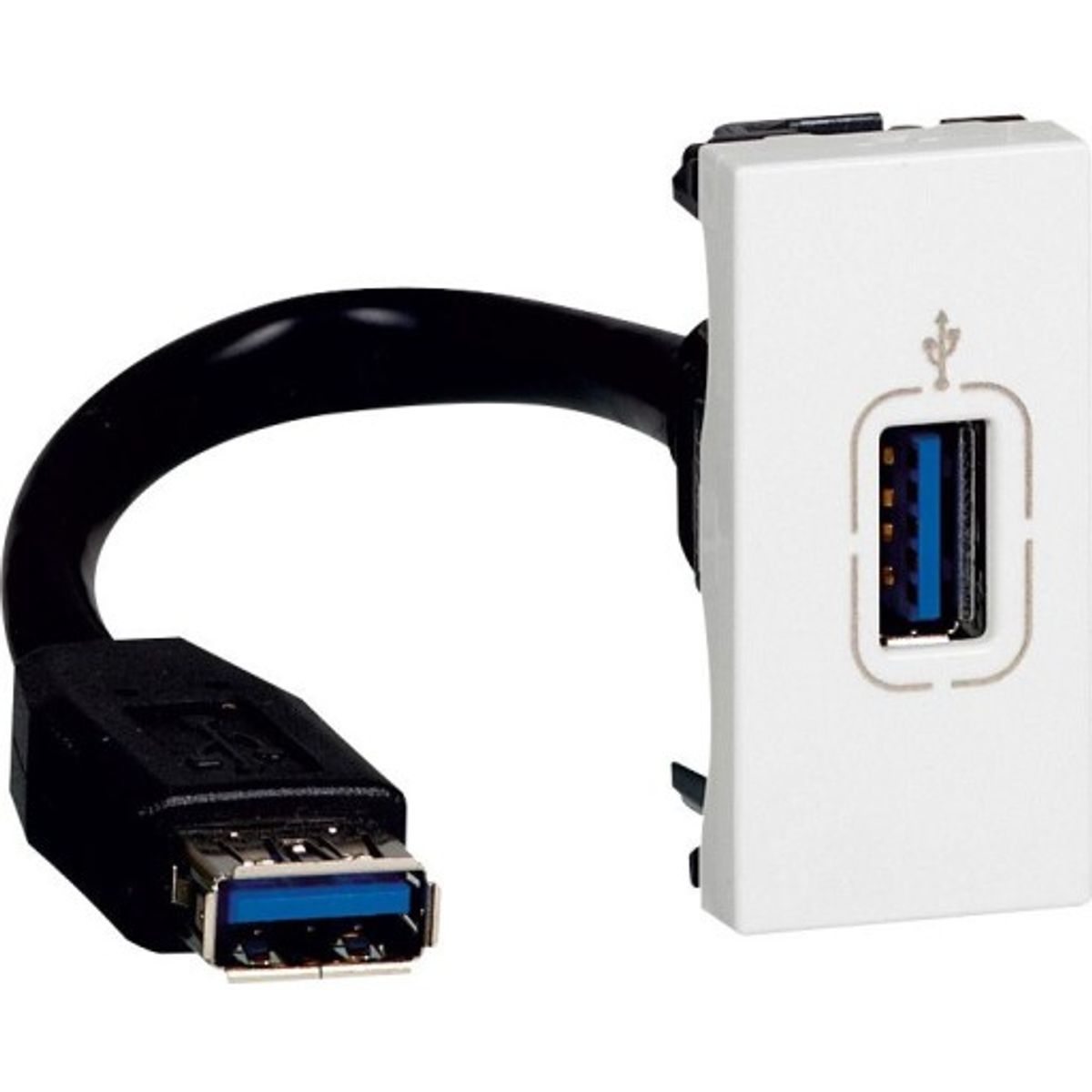 USB 2.0 UDTAG HUN 1M HVID