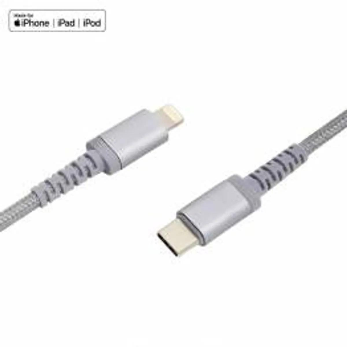 USB-C til Lightning MFi kabel by M7 - 30 cm