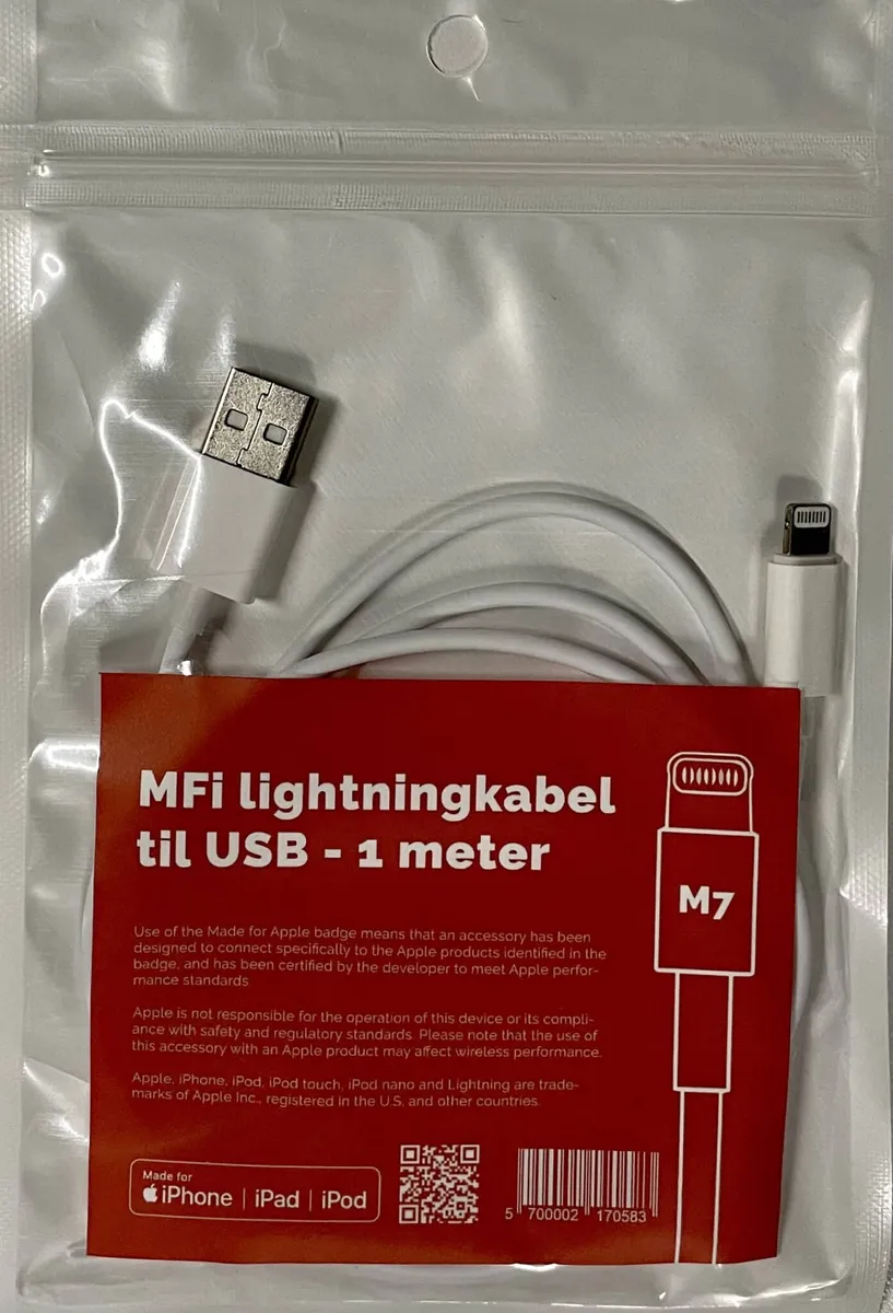 USB - Lightning kabel - M7