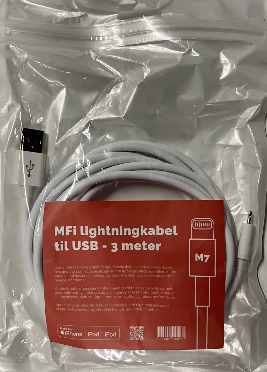 USB - Lightning kabel - M7