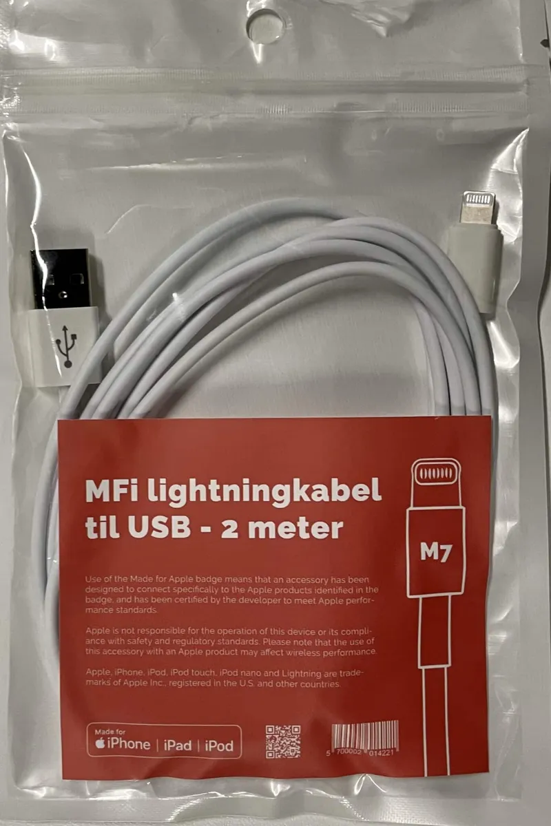 USB - Lightning kabel - M7