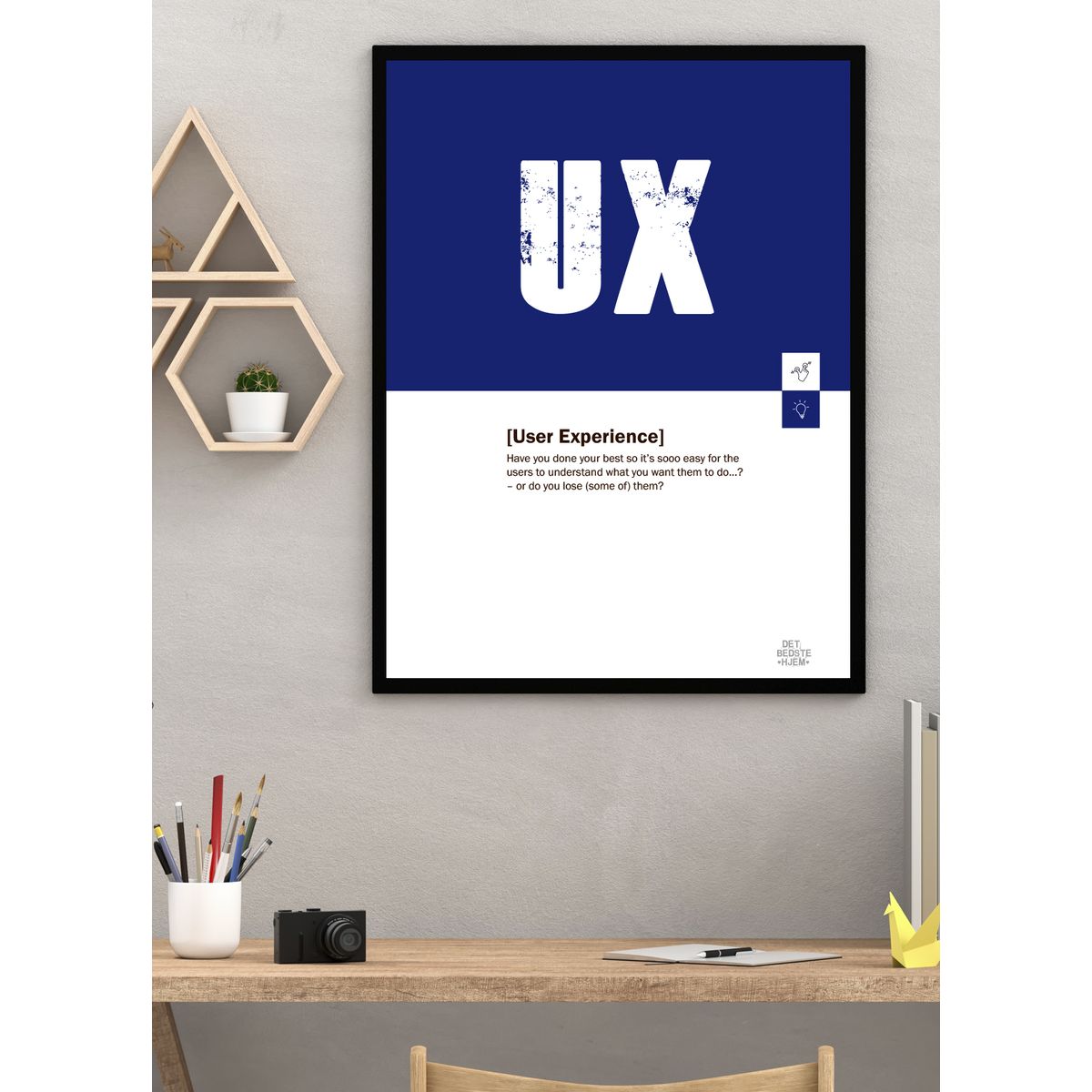 UX-marketing-plakat - 21 x 29,7 (A4) Kr. 199,-