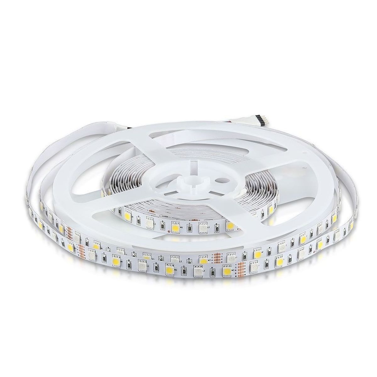 V-Tac 10,8W/m RGB+NW LED strip - 5m, 60 LED pr. meter