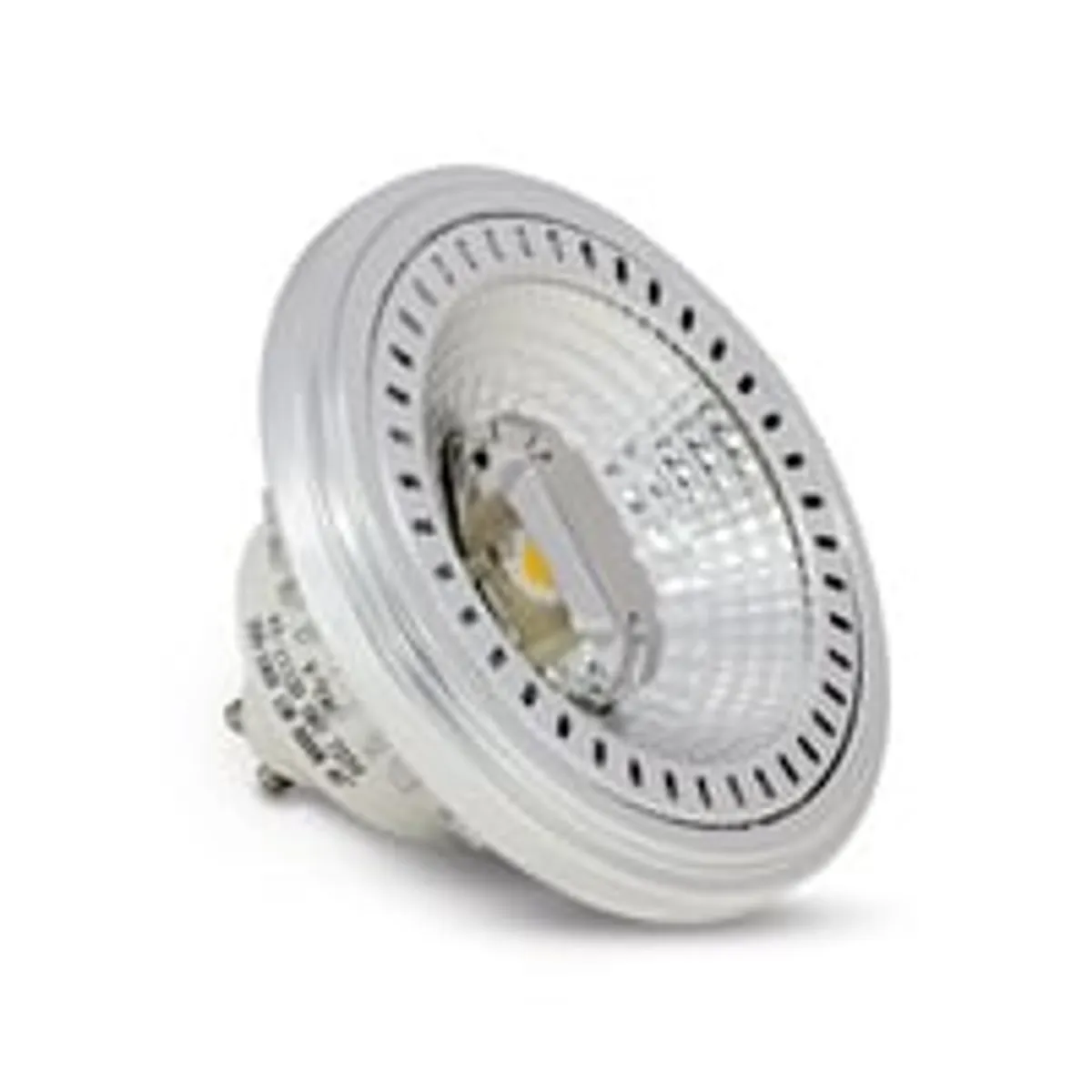 V-Tac 12W LED spot - GU10 AR111, Erstatter 60W, Input 230V, 650lm, RA80