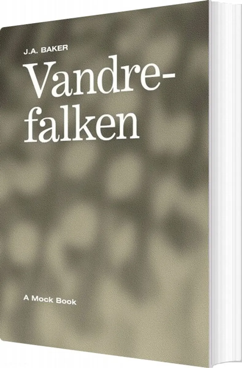 Vandrefalken - J.a. Baker - Bog