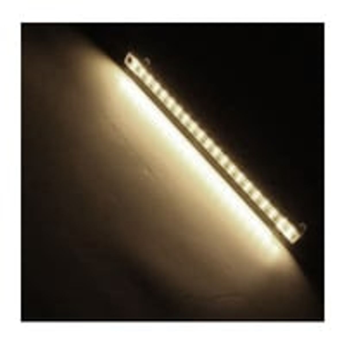 Vandtt aluprofil 100 cm, inkl. LED bnd og stik, IP65, 24V, 530lm, 3000K, 15W